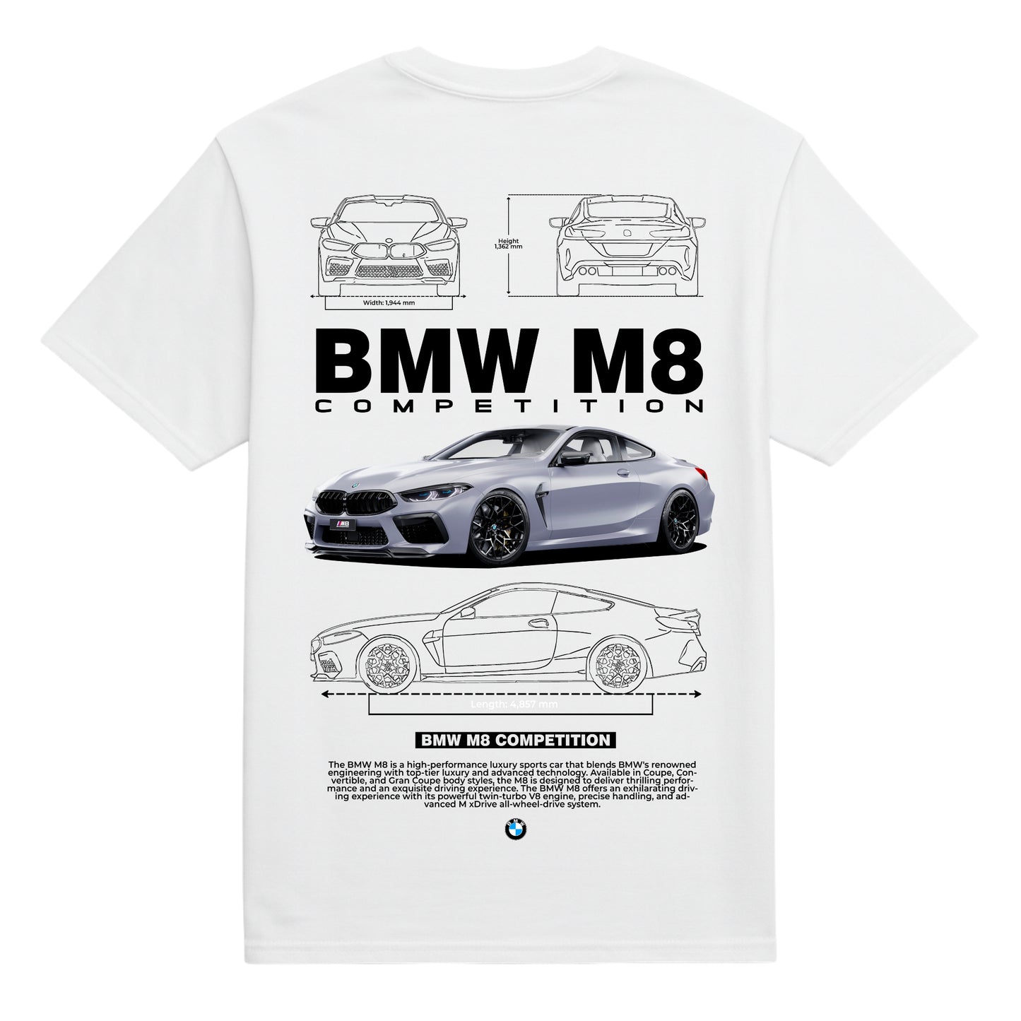 T-shirt BMW M8