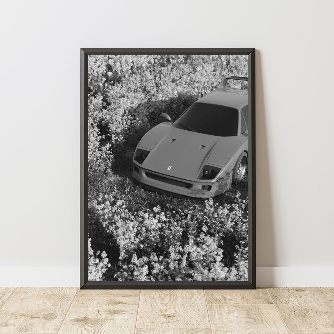 Ferrari F40 Poster