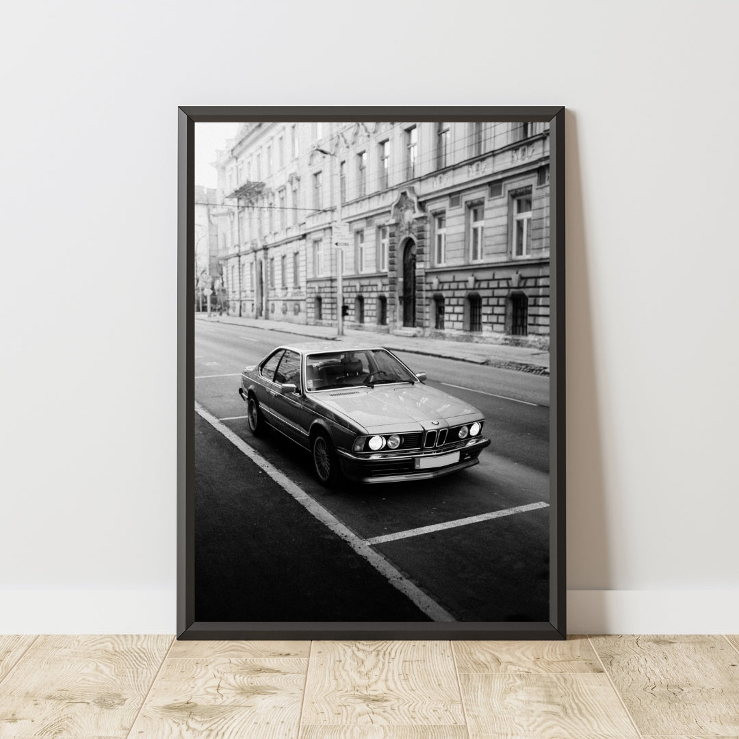 Vintage BMW Poster