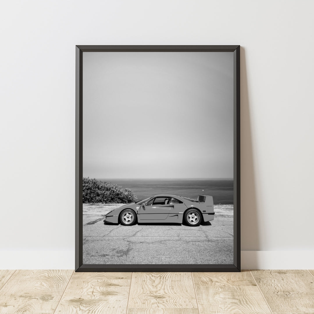 Ferrari F40 Poster