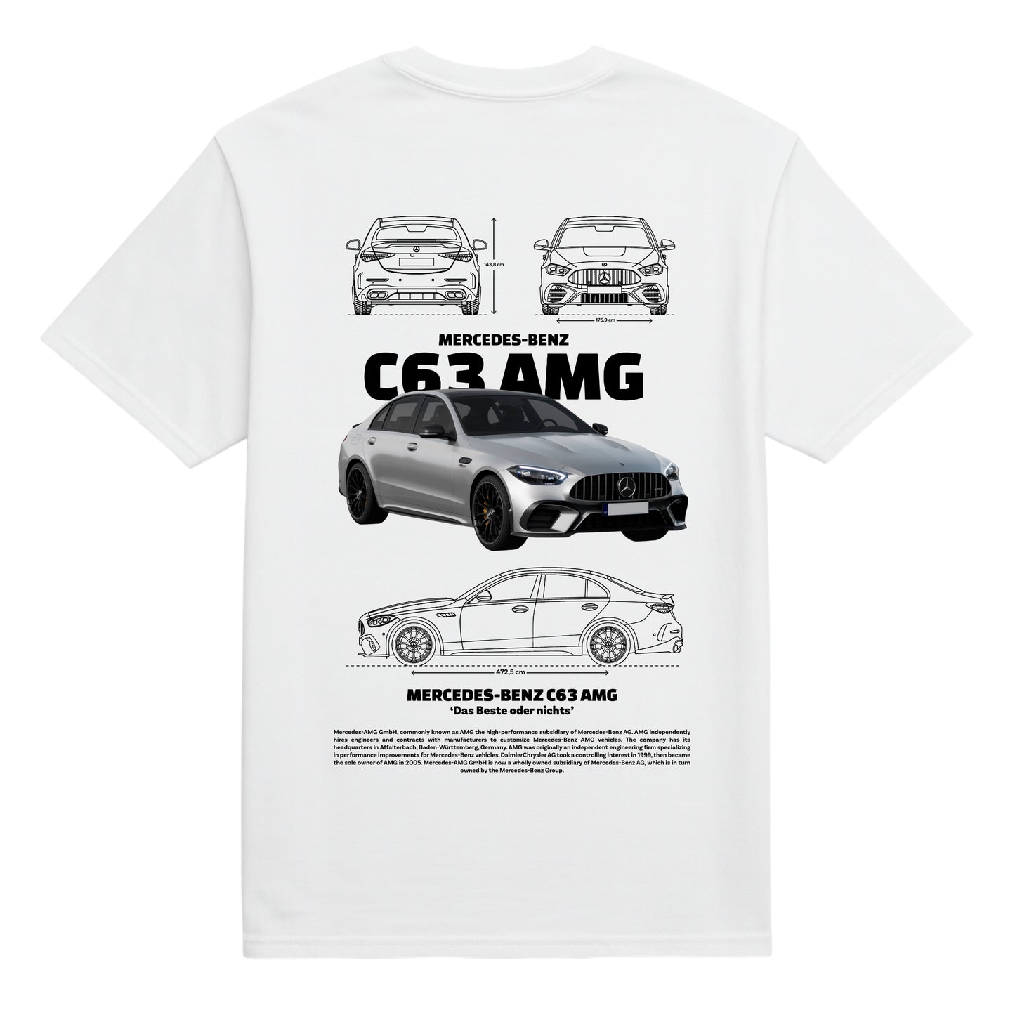 Mercedes C63 AMG T-shirt