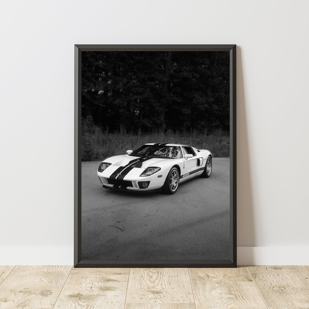 Vintage Ford GT Poster