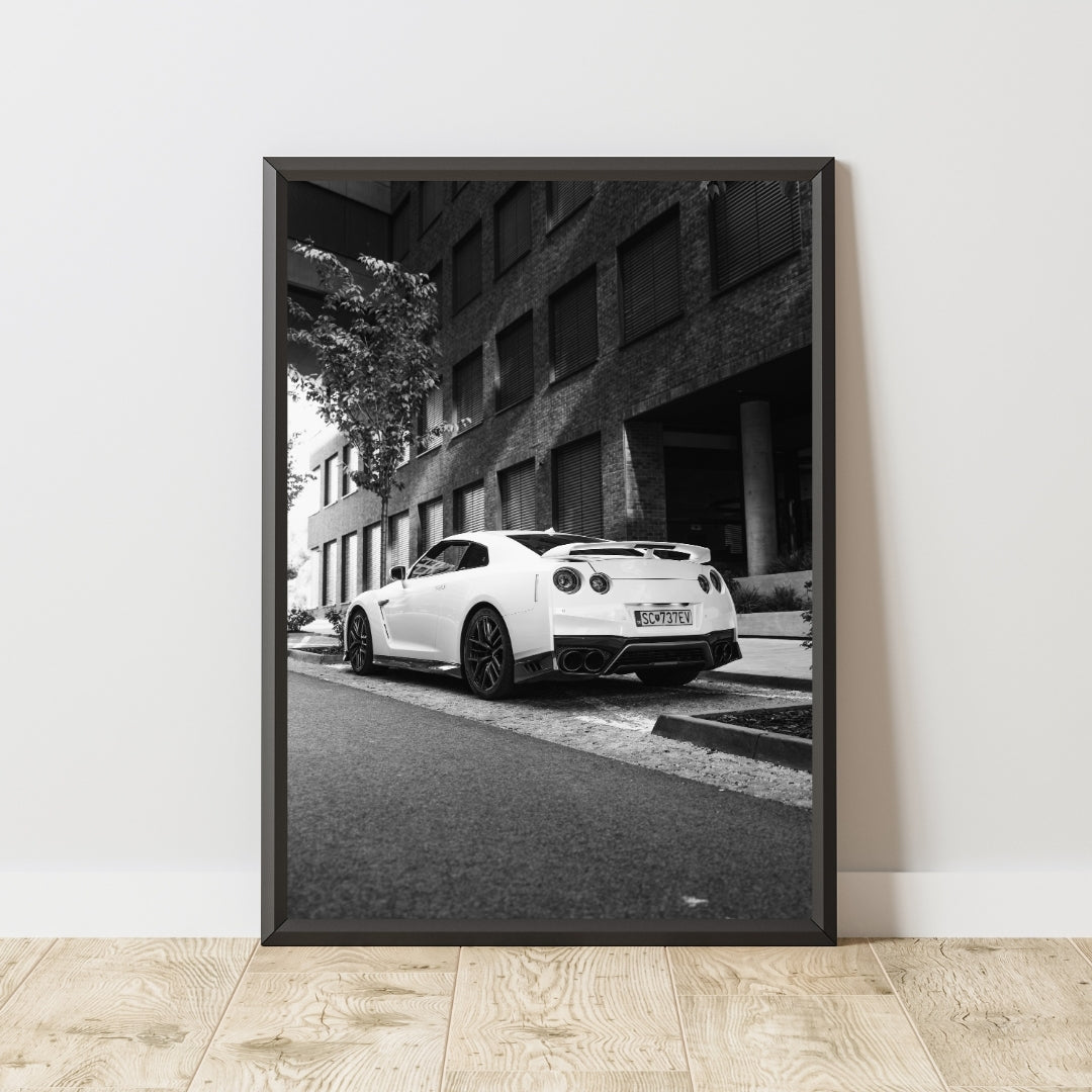 Nissan GTR Poster