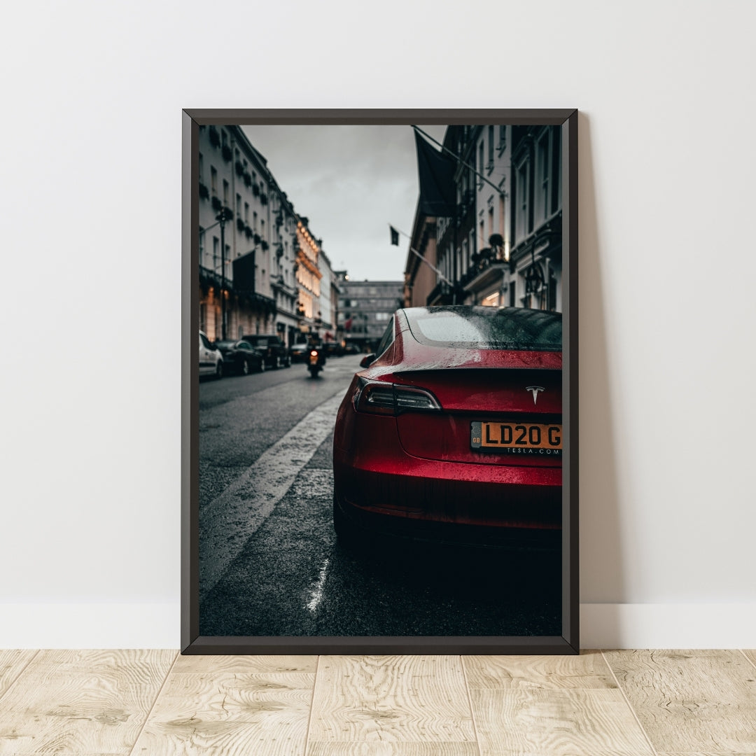 Tesla Model 3 Poster