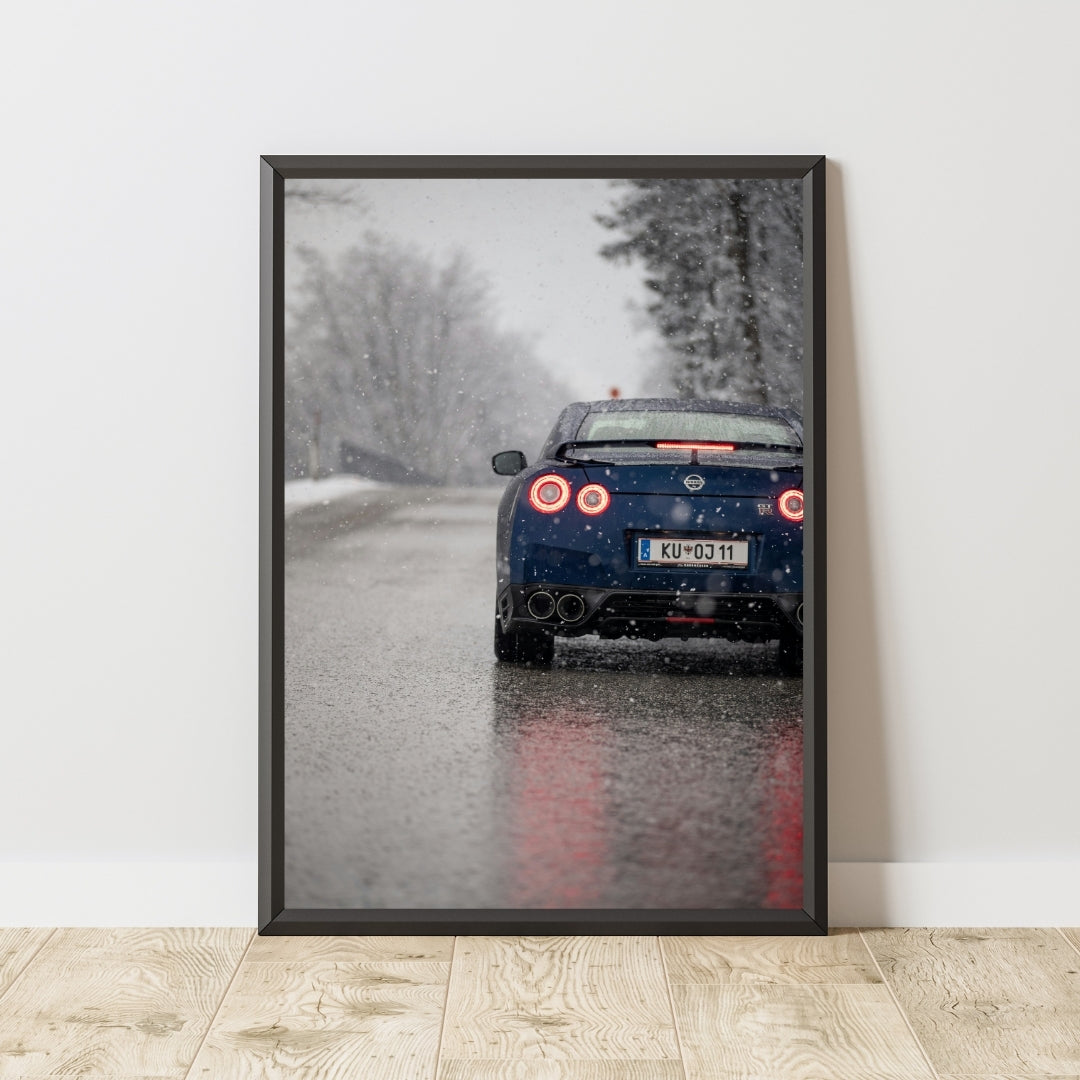 Nissan GTR Poster