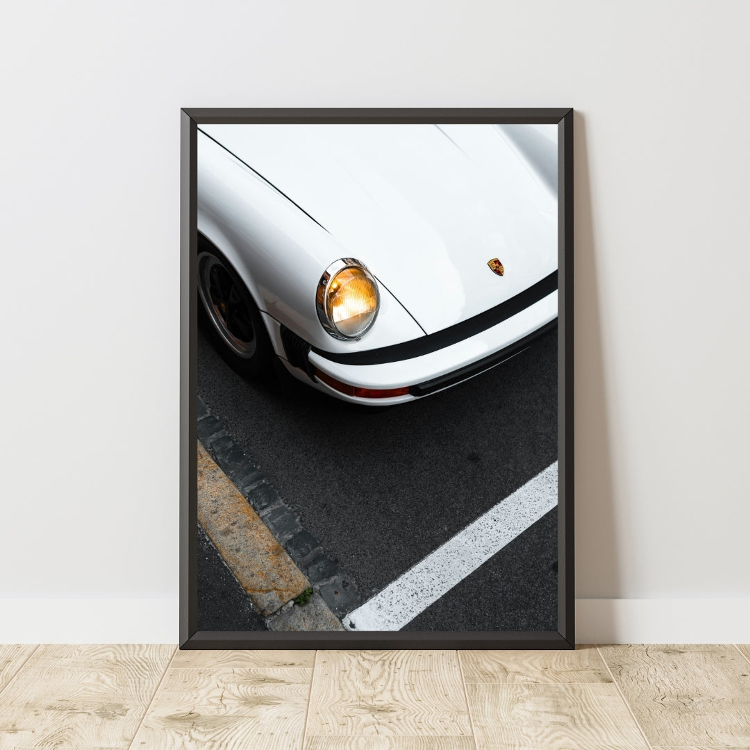 Vintage Porsche Poster