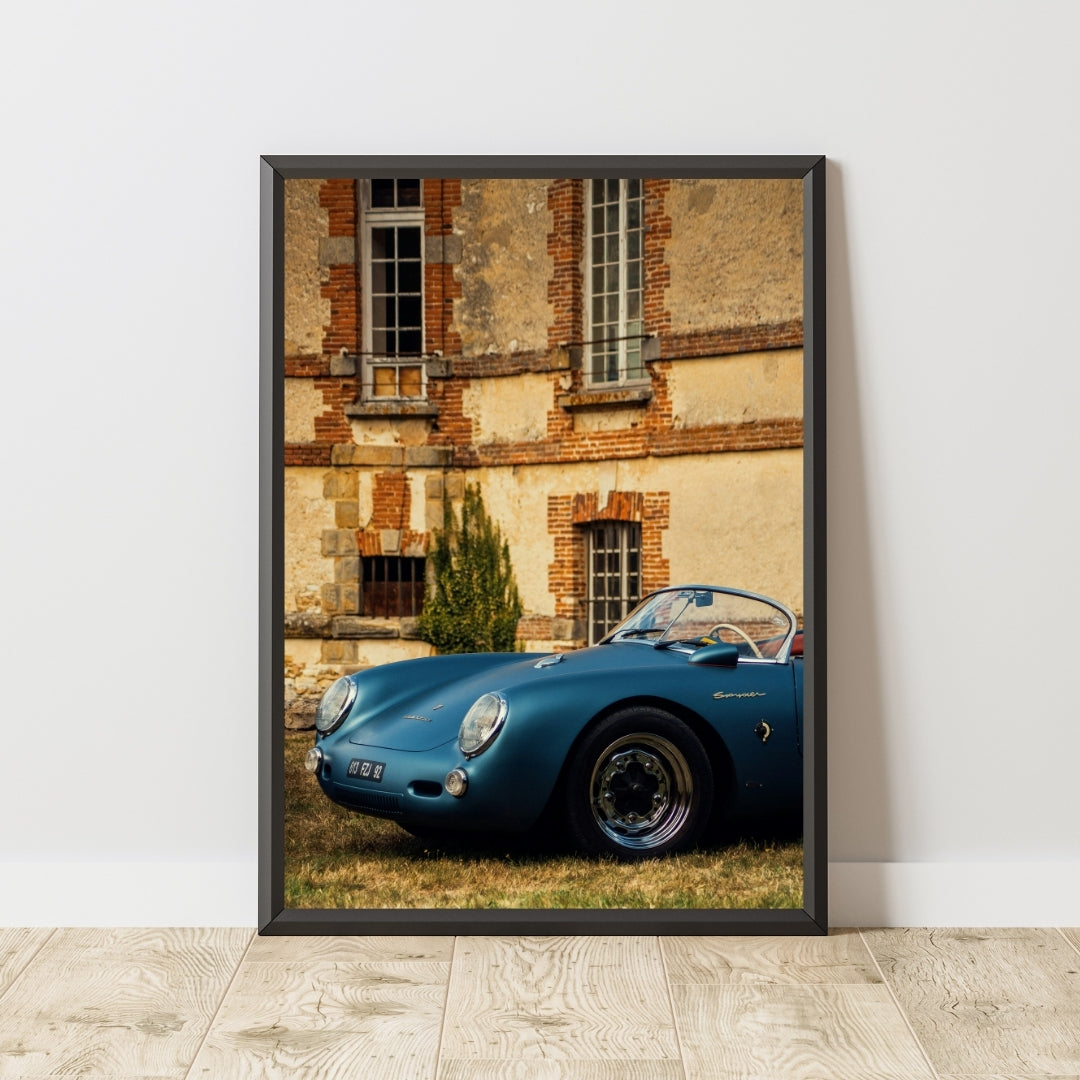 Vintage Porsche Poster