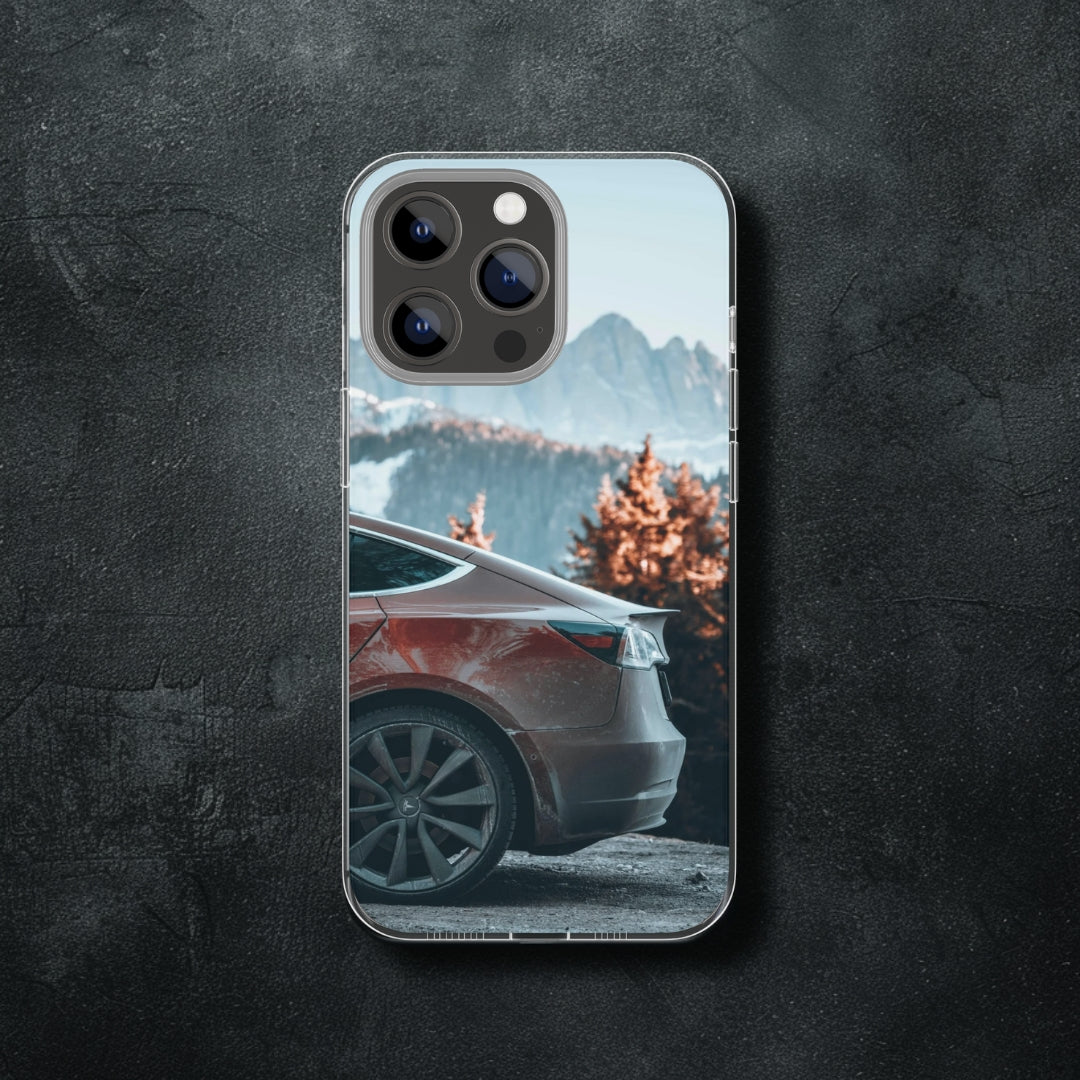 Tesla Model 3 iPhone case