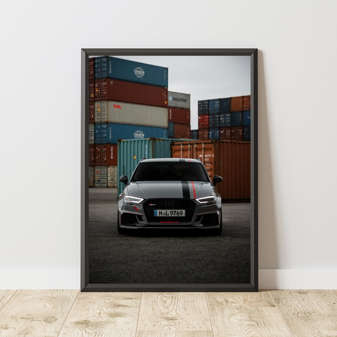 Audi RS3 Poster