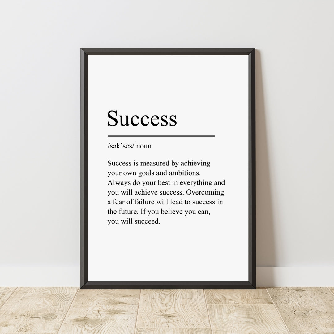Motivational Poster "Success"