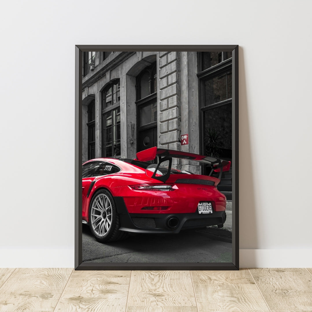 Porsche 911 GT2 RS Poster