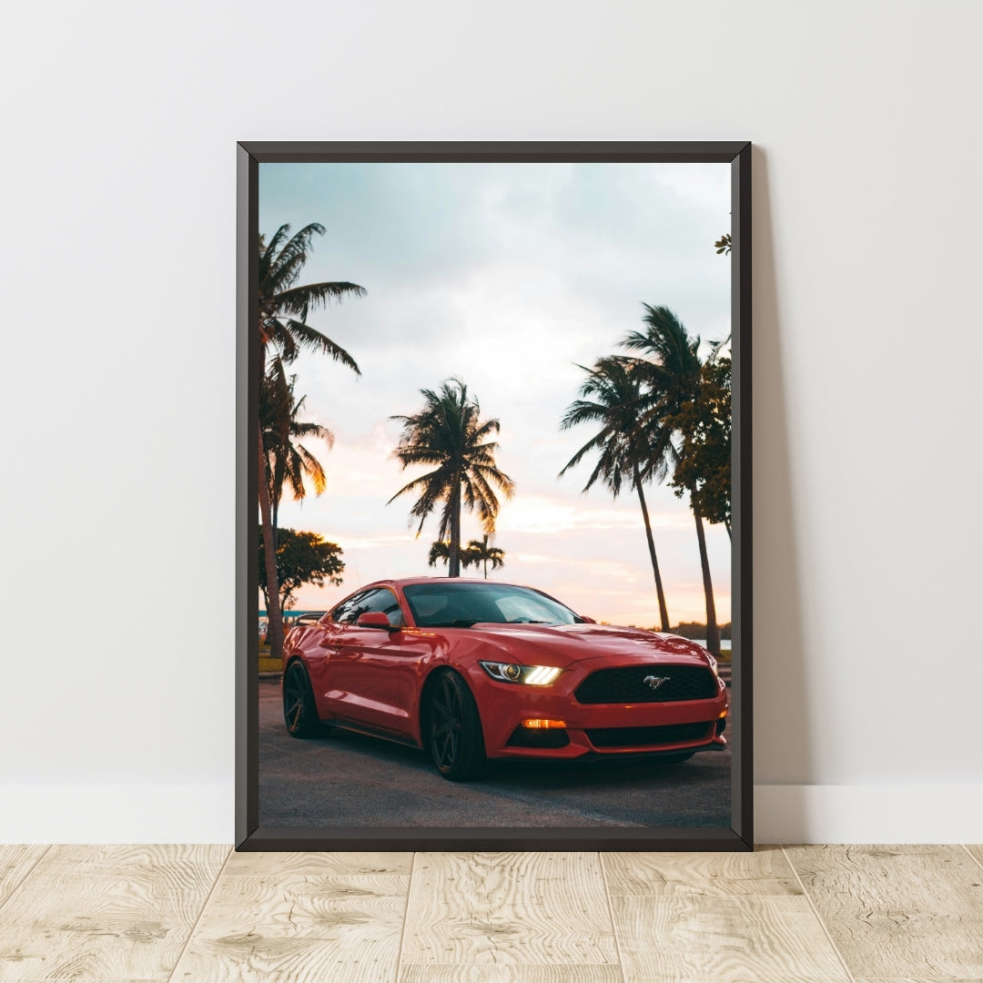 Ford Mustang Poster