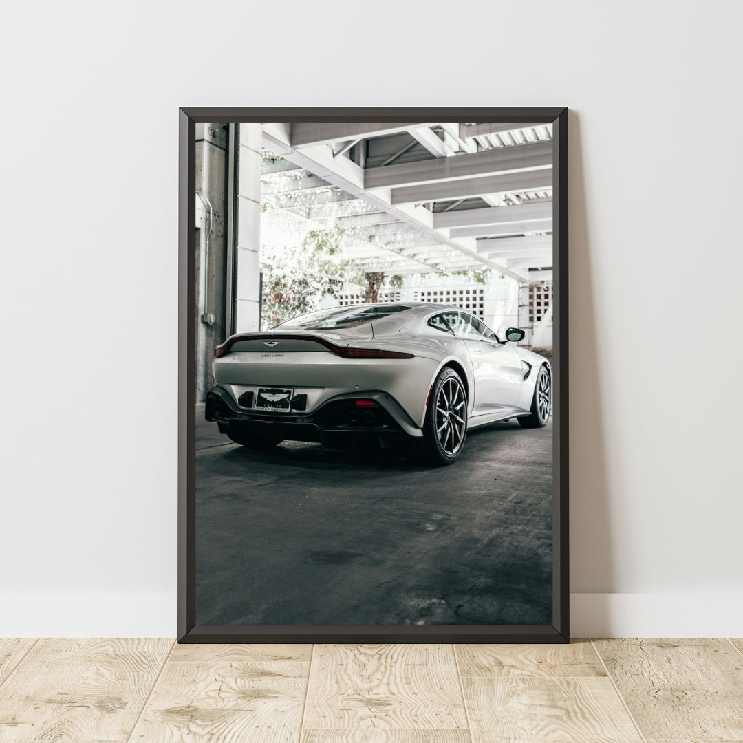 Aston Martin Vantage Poster