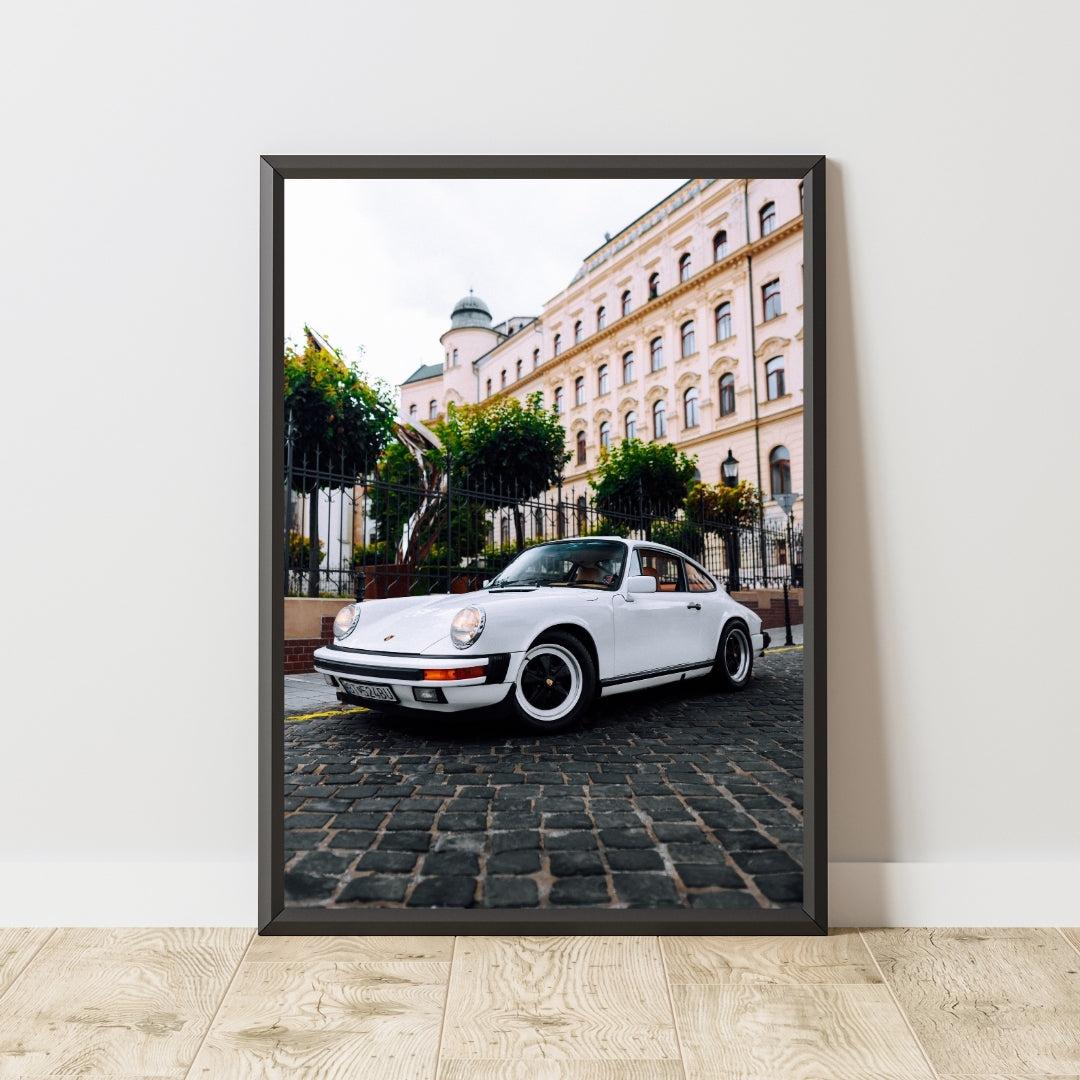 Vintage Porsche Poster