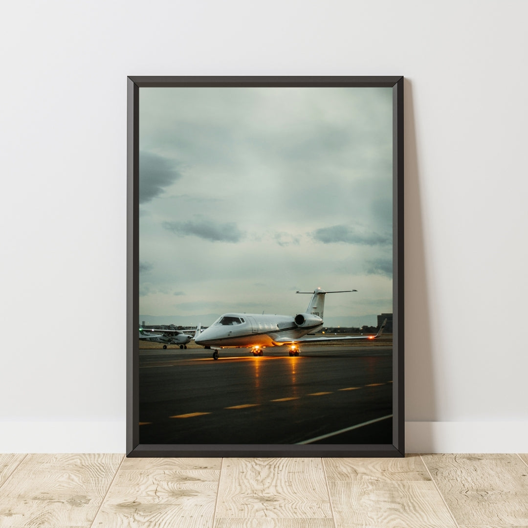 Private Jet Poster