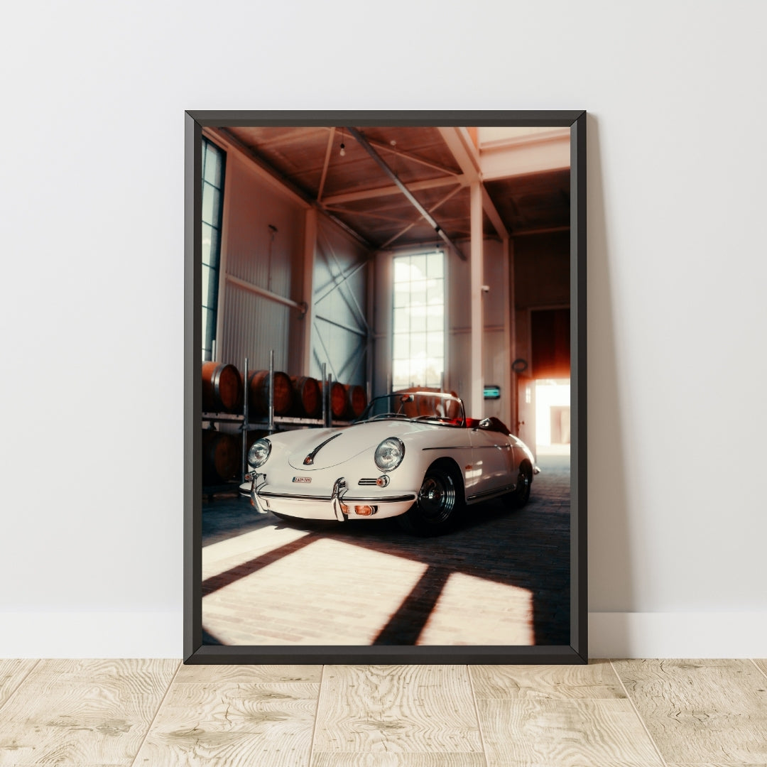 Vintage Porsche Poster