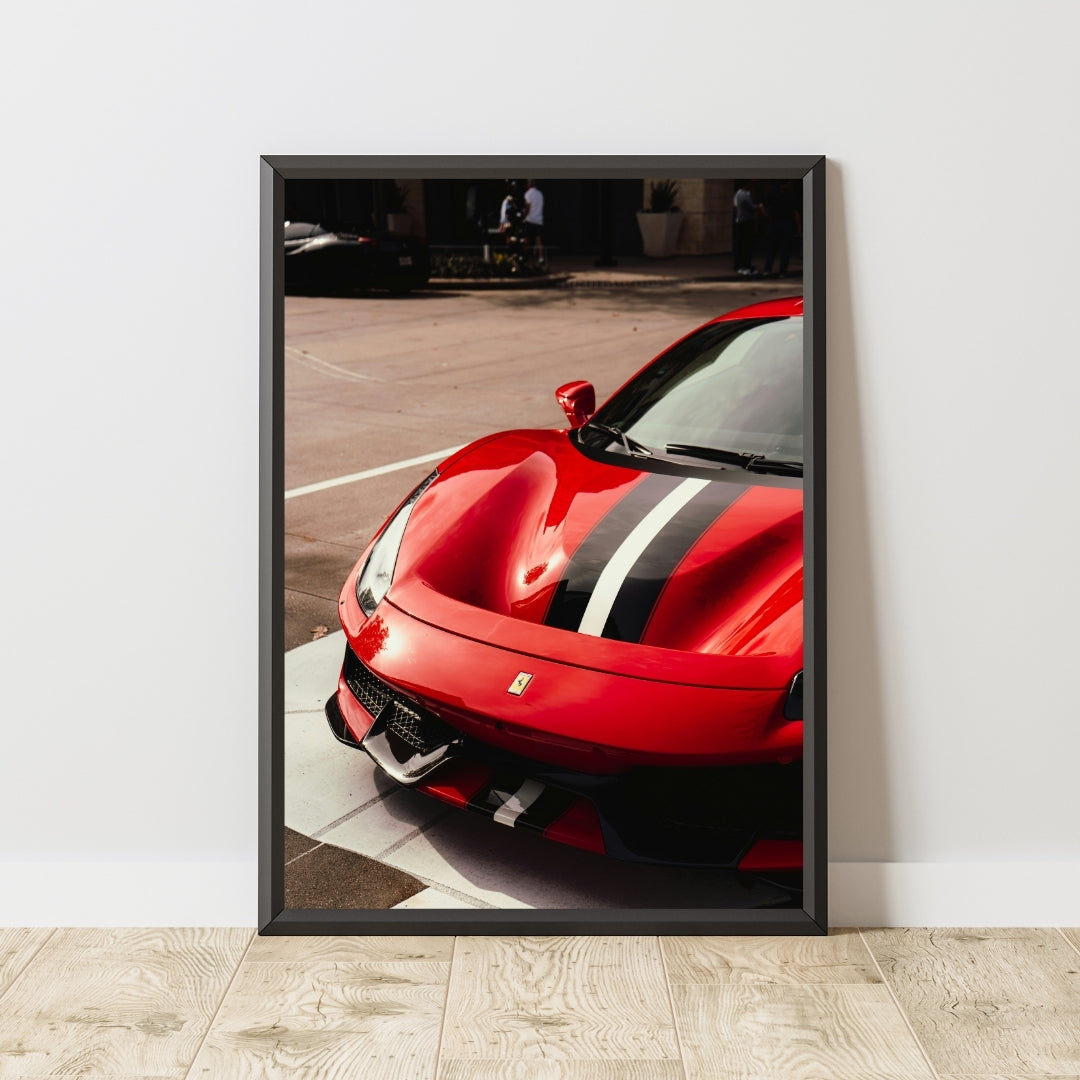 Ferrari 488 Pista Poster