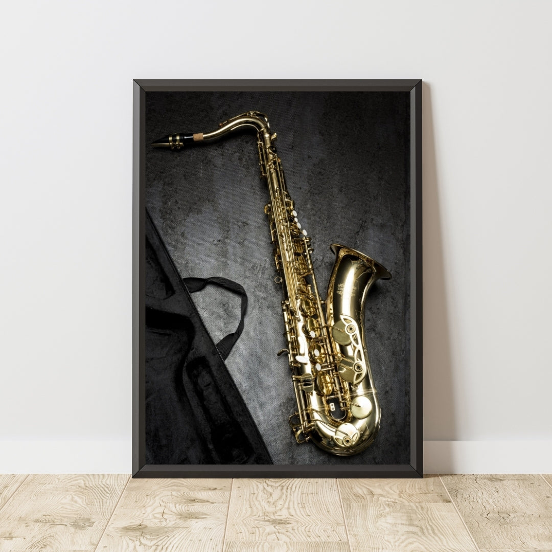 Saxophone Poster