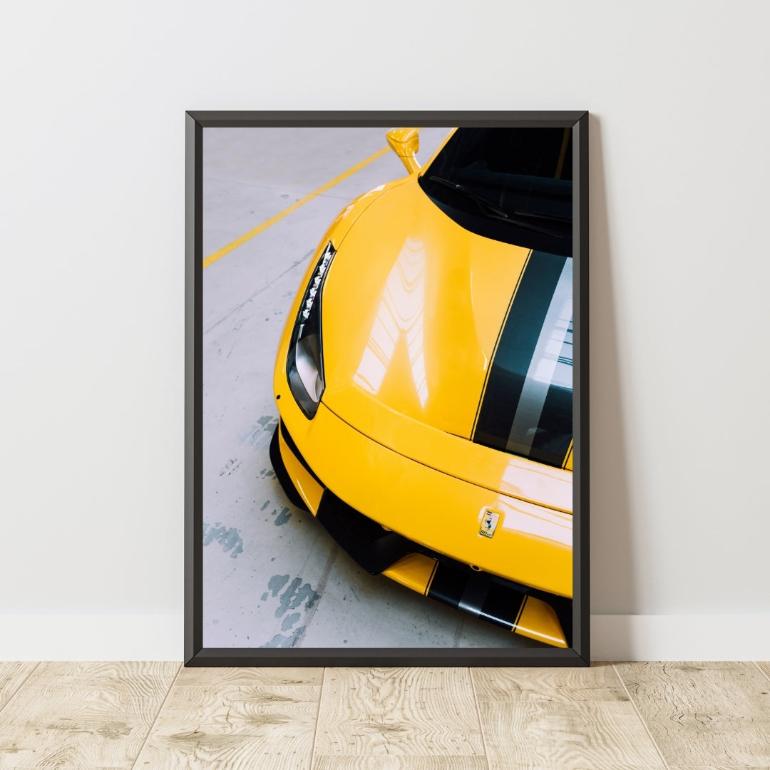 Ferrari 488 Pista Poster