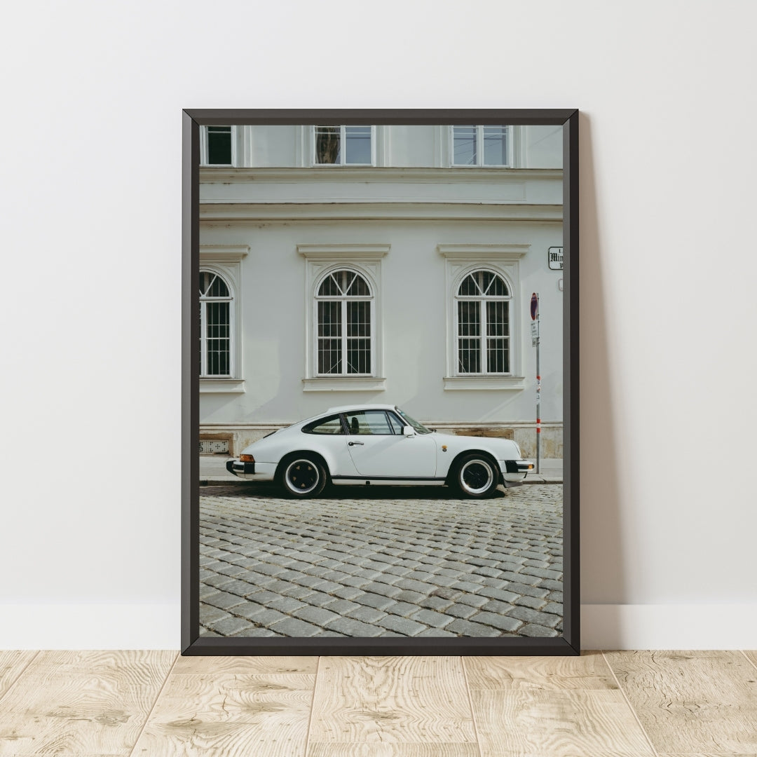 Vintage Porsche Poster