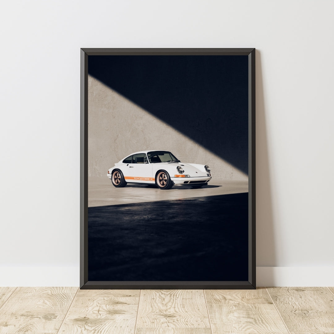 Vintage Porsche Poster