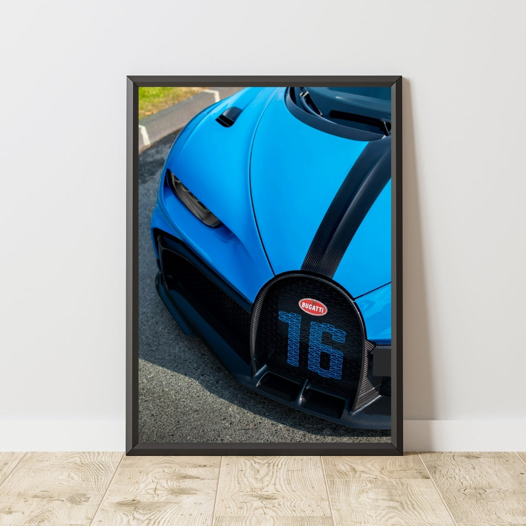 Bugatti Chiron Poster