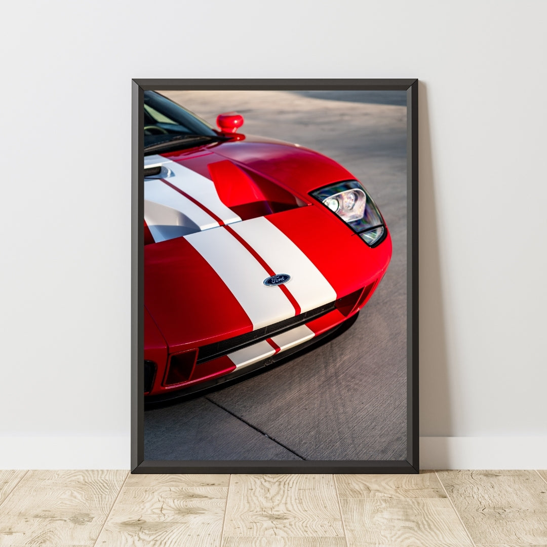 Vintage Ford GT Poster