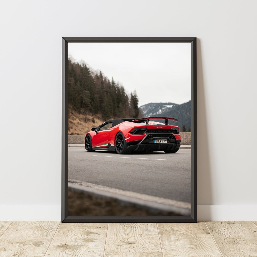 Lamborghini Huracan Poster