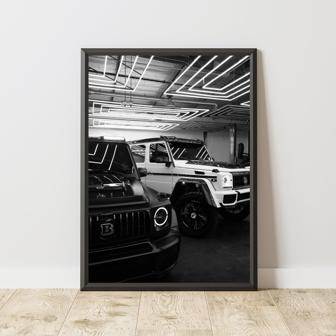 Mercedes G-Wagon Poster