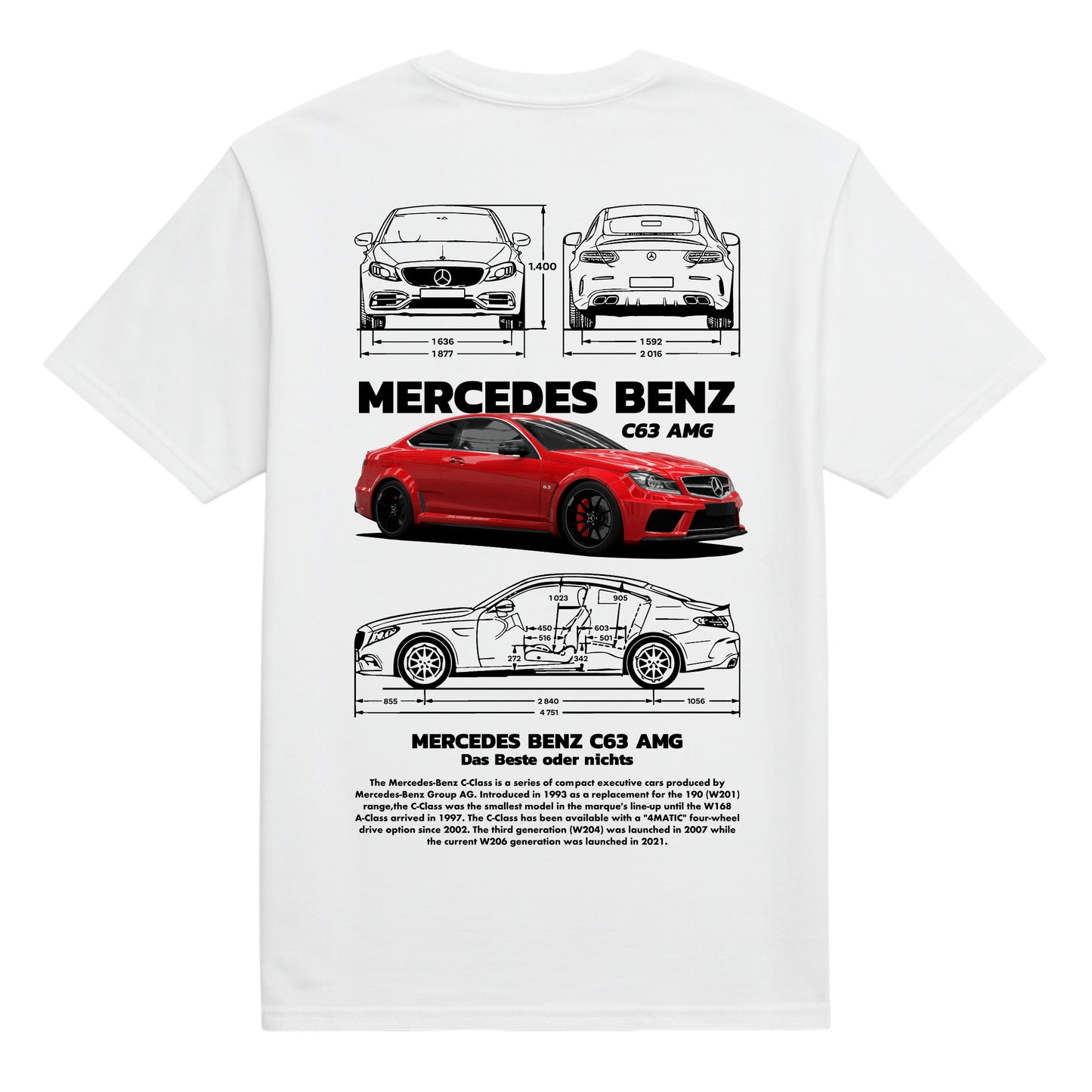 Mercedes C63 AMG T-shirt