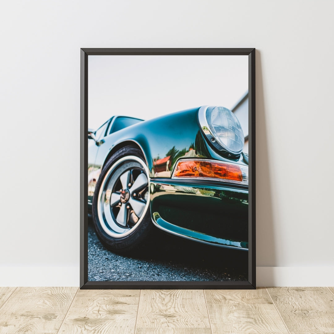 Vintage Porsche Poster