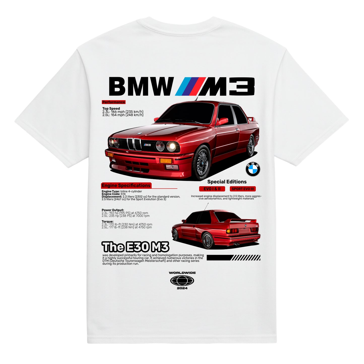 T-shirt BMW M3