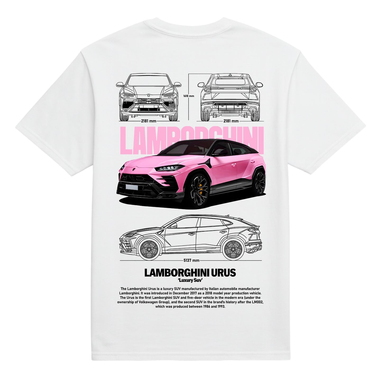 T-shirt Lamborghini Urus