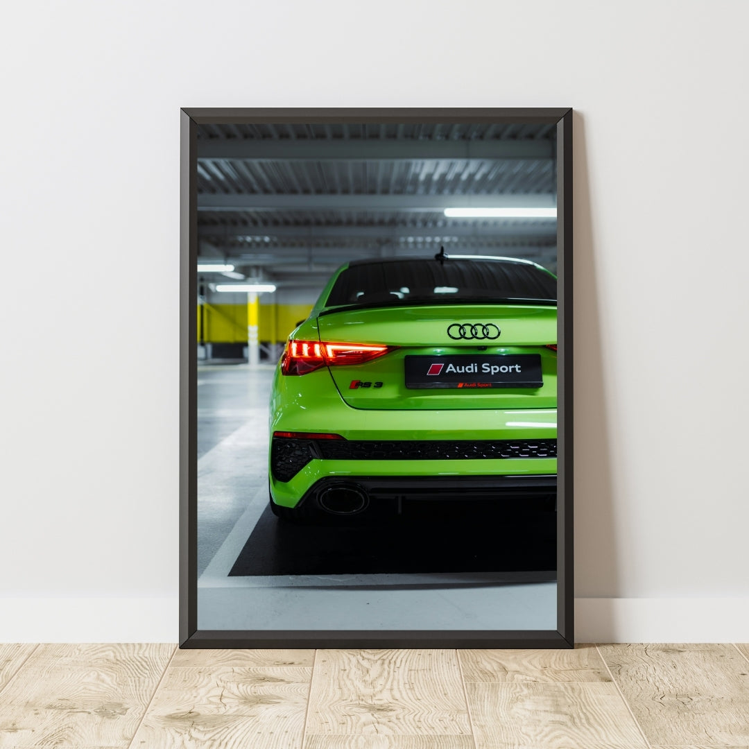 Audi RS3 Poster