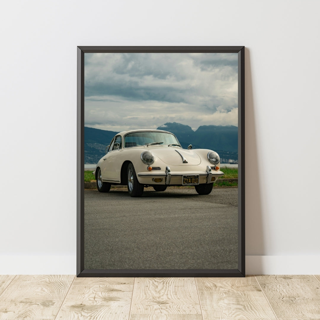 Vintage Porsche Poster