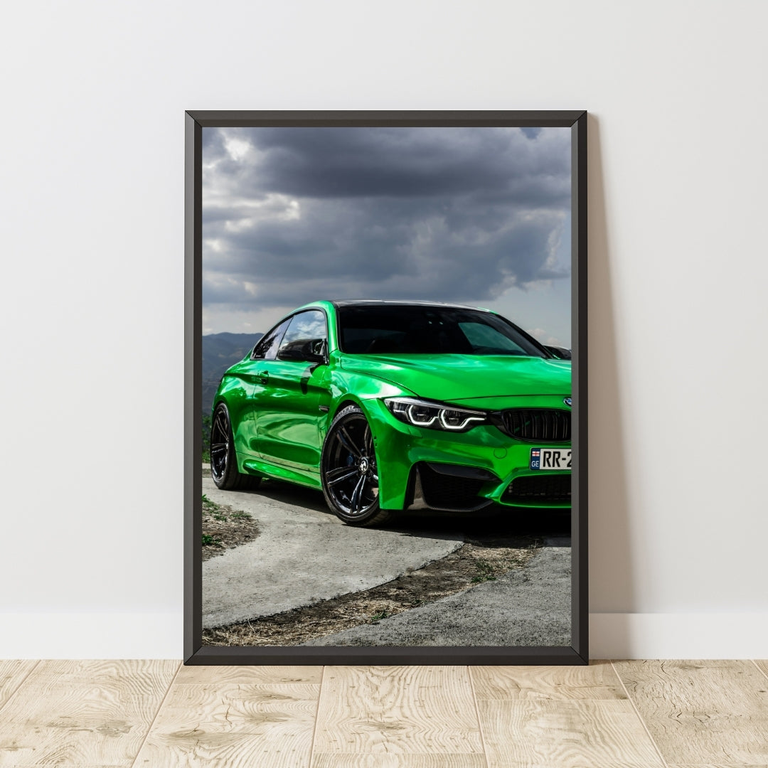 BMW M4 Poster