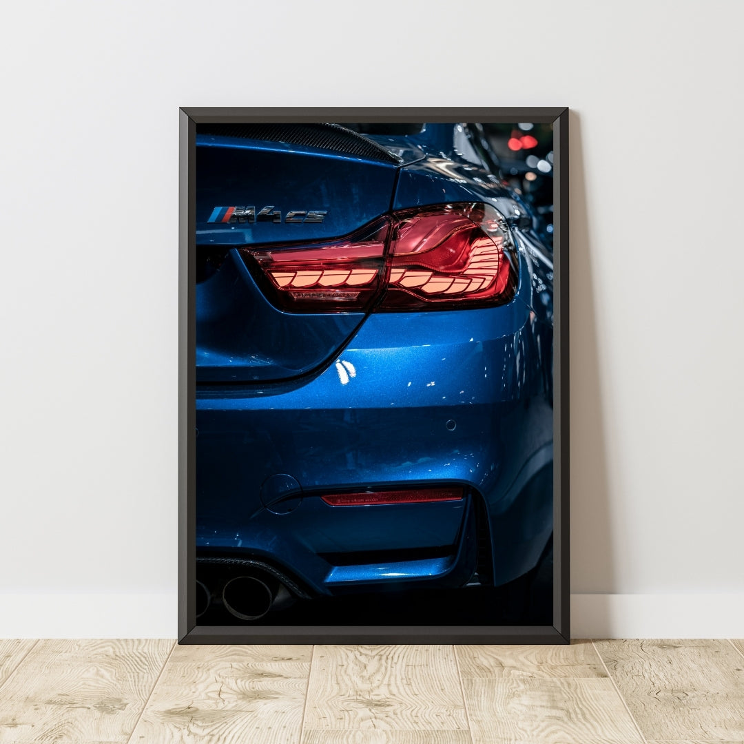 BMW M4 Poster