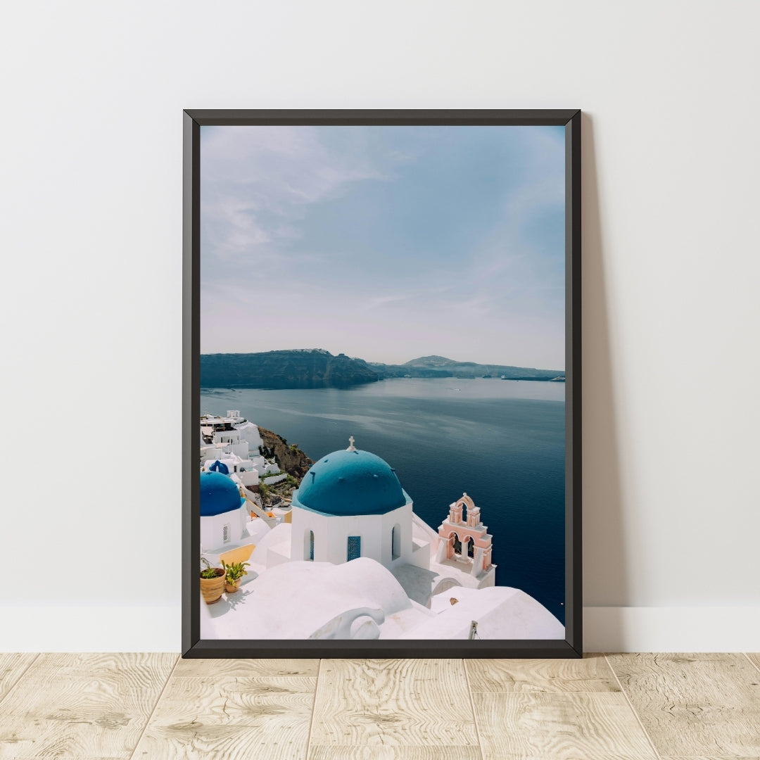 Santorini Poster