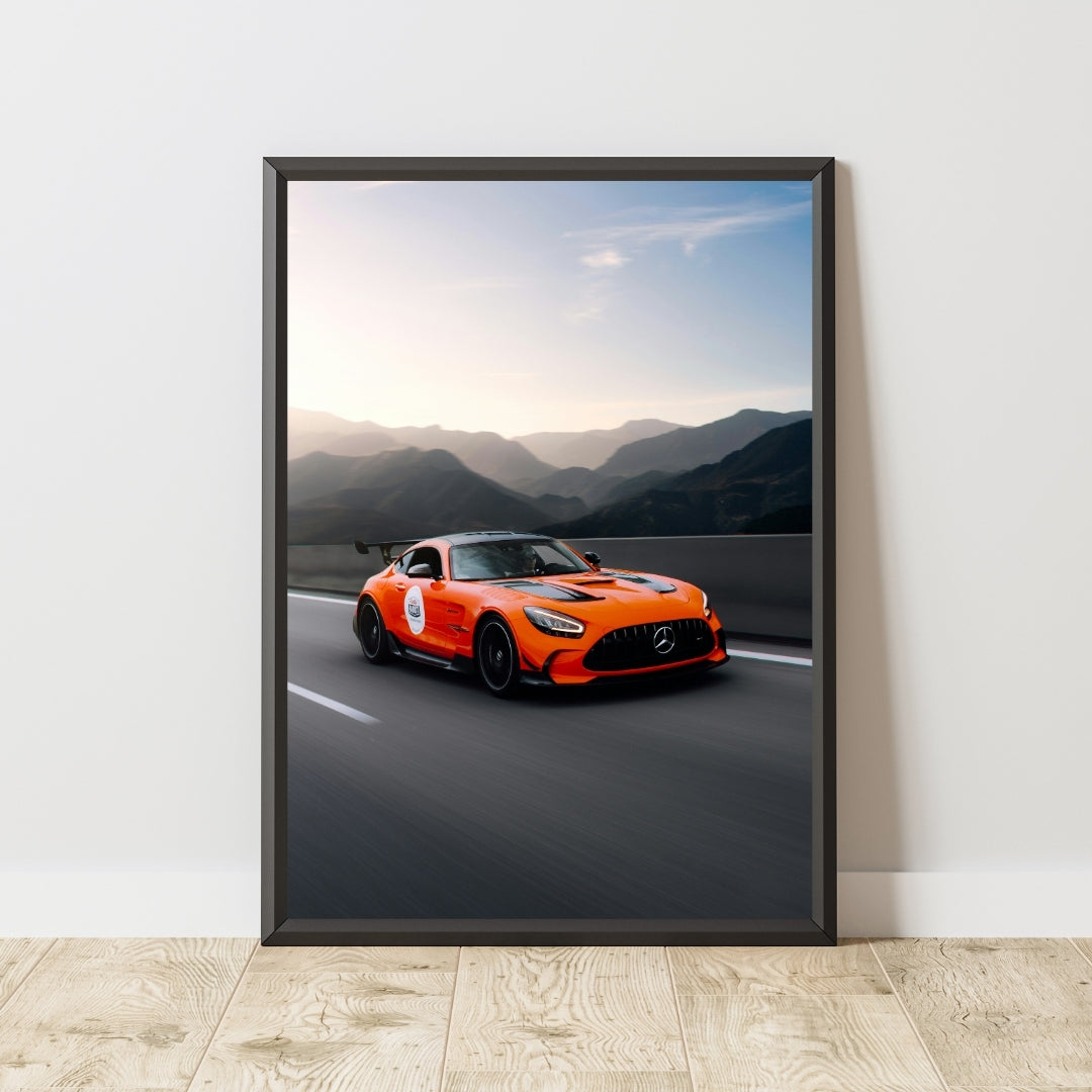 Mercedes AMG GT Poster