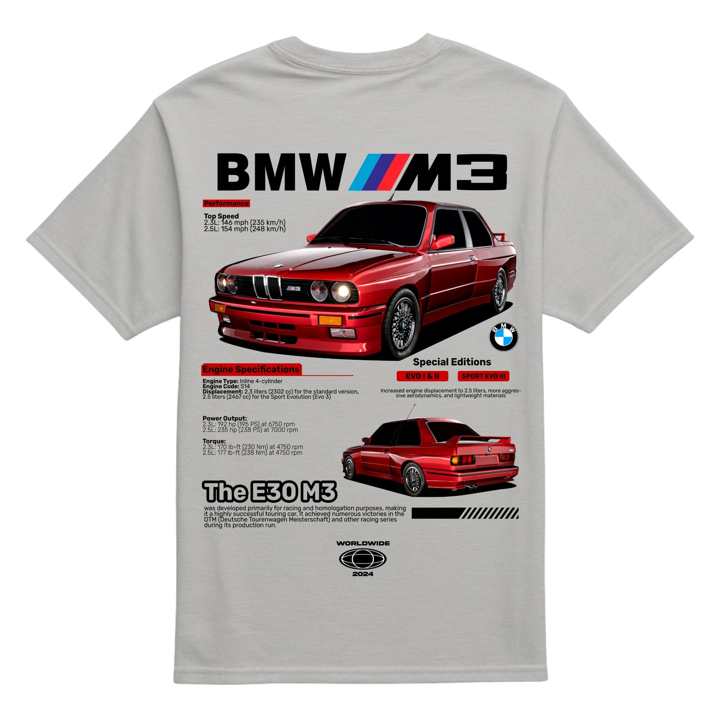 T-shirt BMW M3