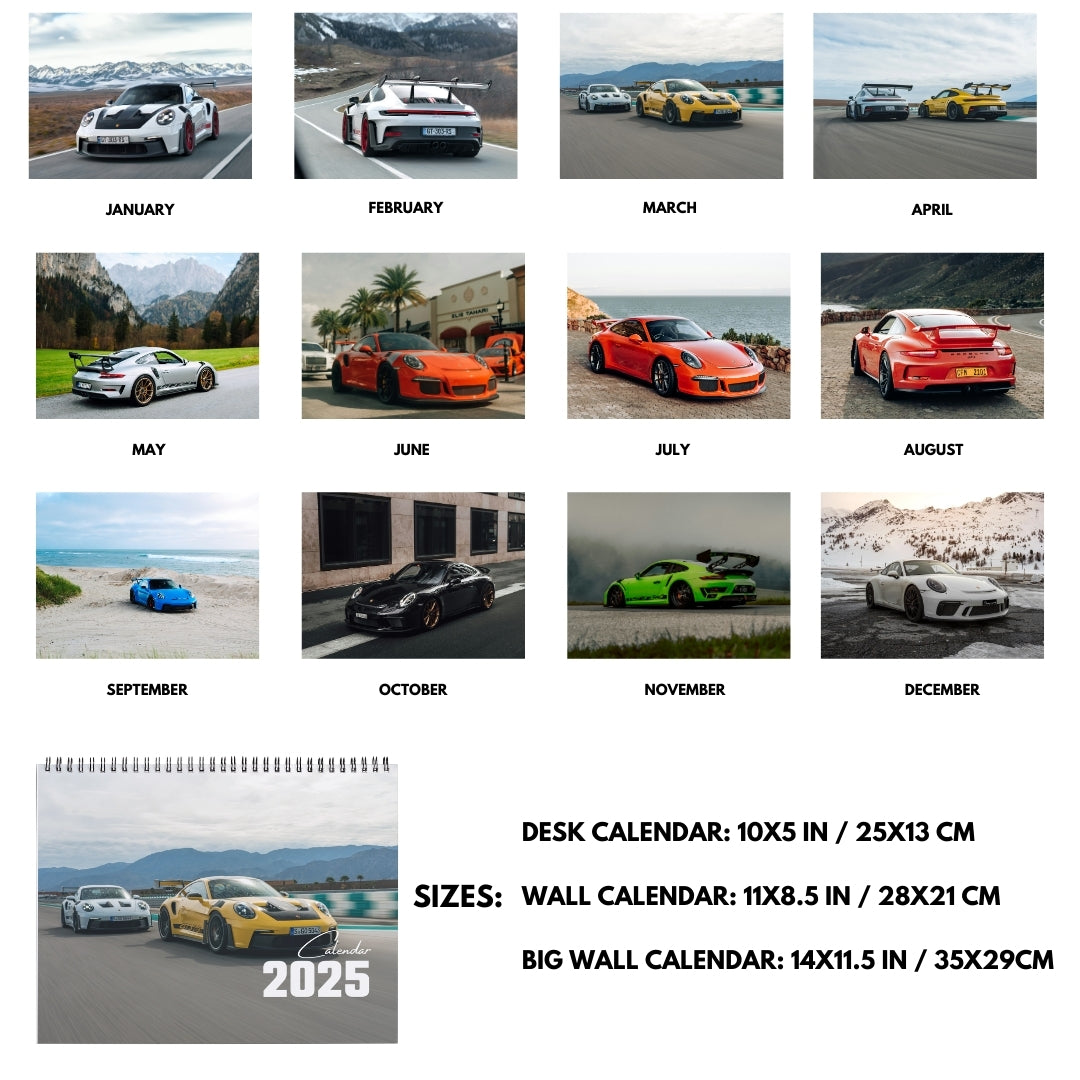 Porsche Calendar