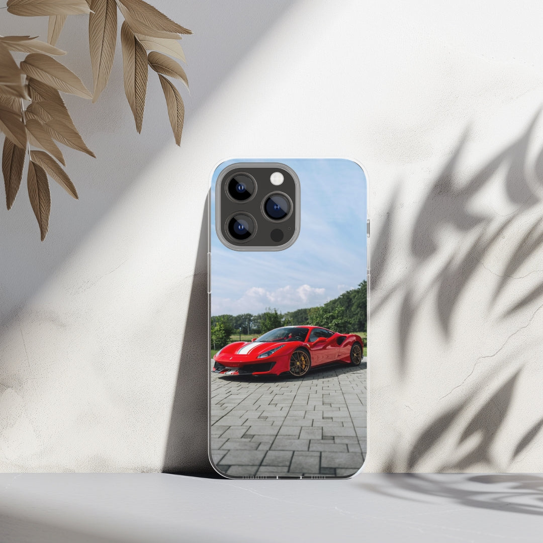 Ferrari 488 Pista iPhone case