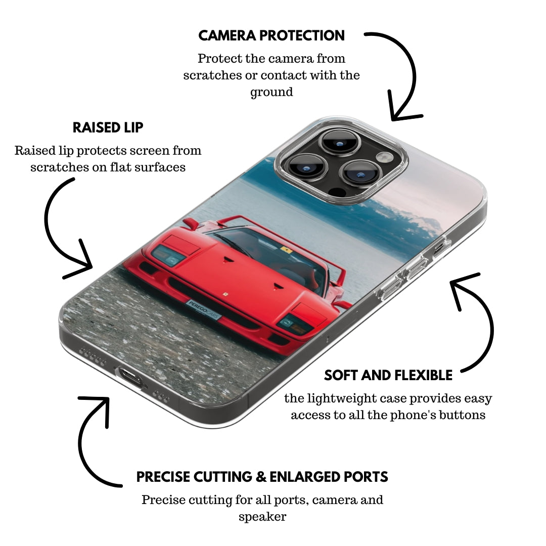 Ferrari F40 iPhone case