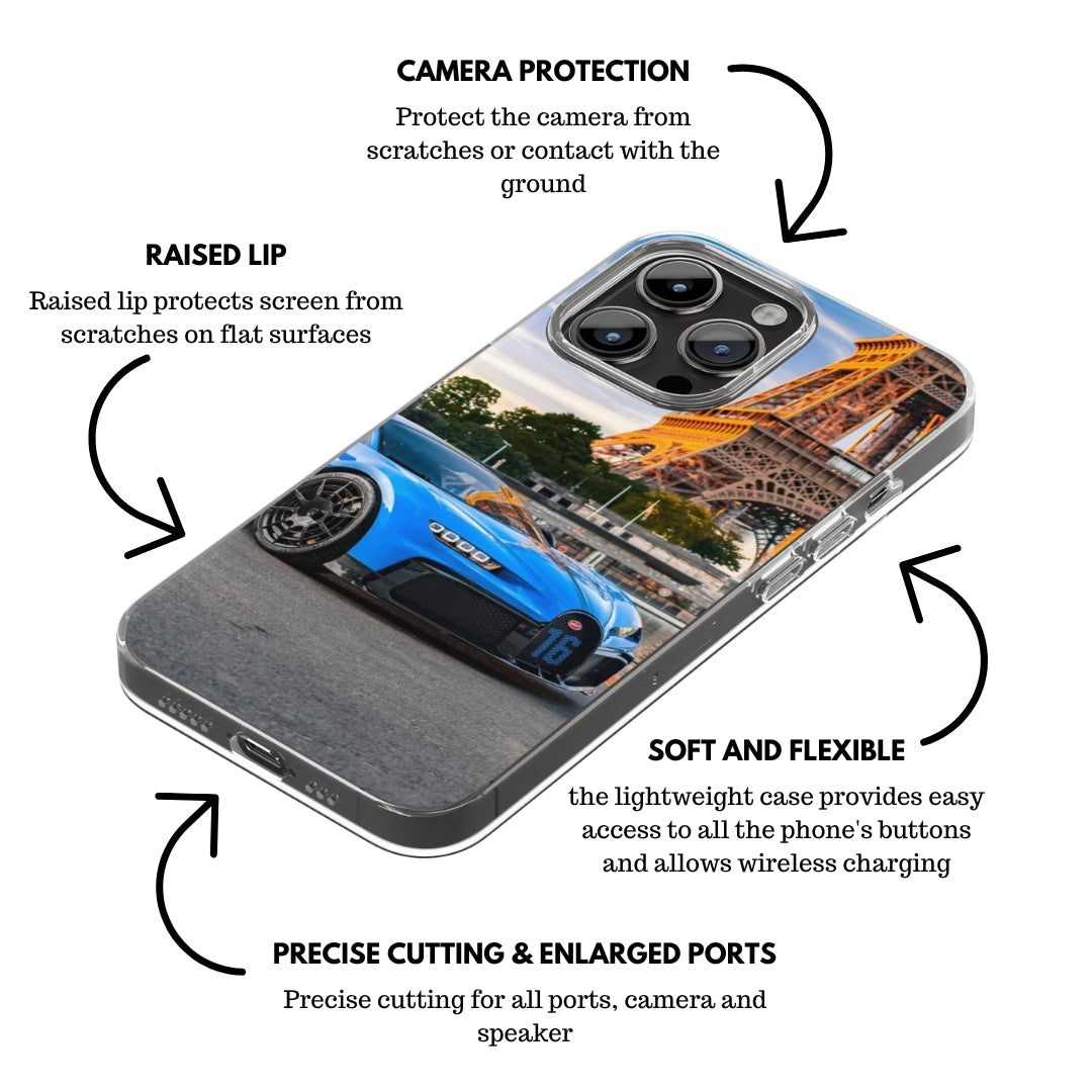 Bugatti Chiron iPhone case