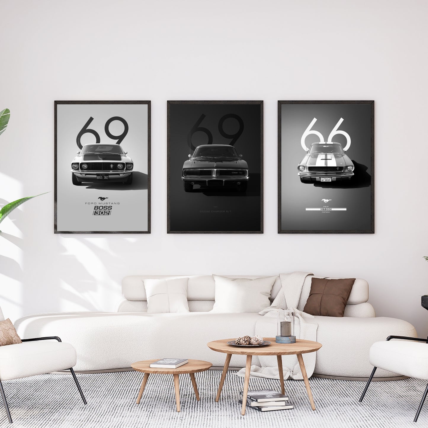 Vintage Ford Mustang Poster