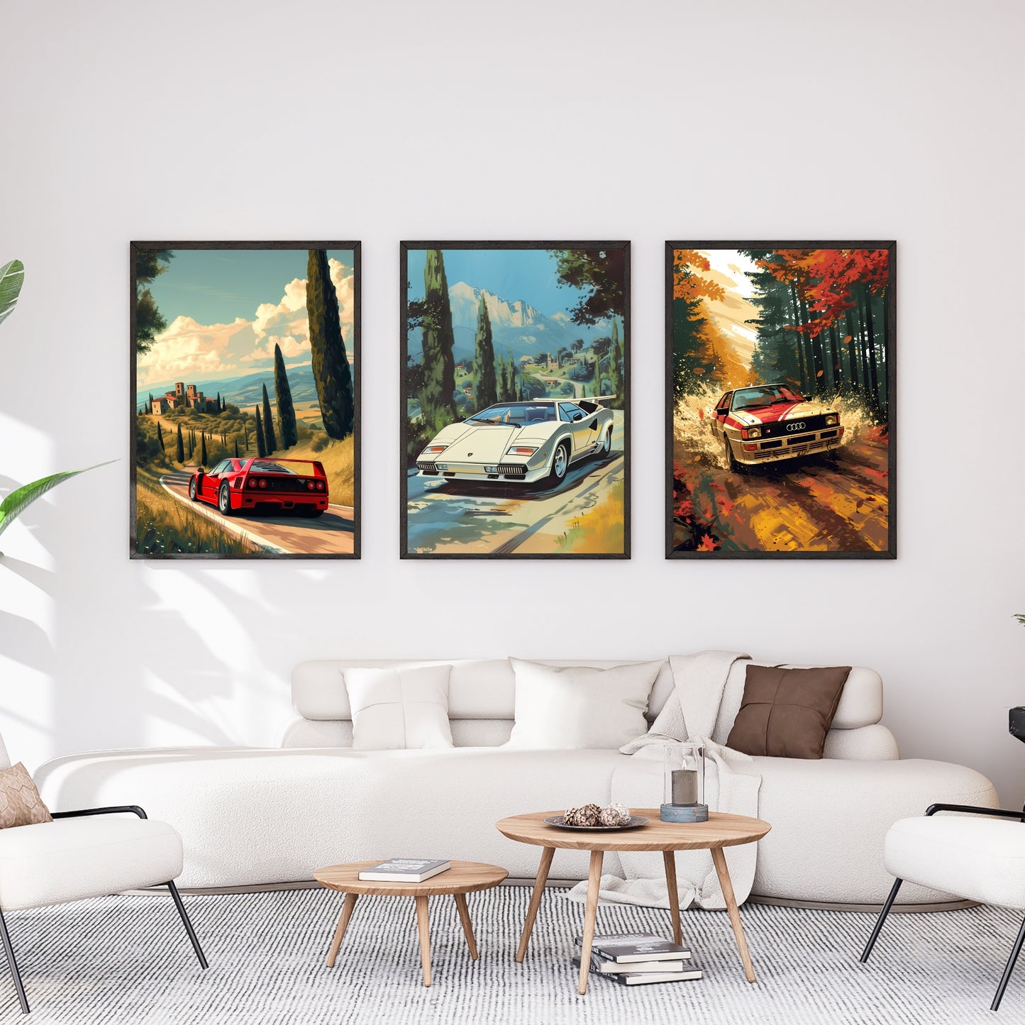 Audi Quattro AI Poster