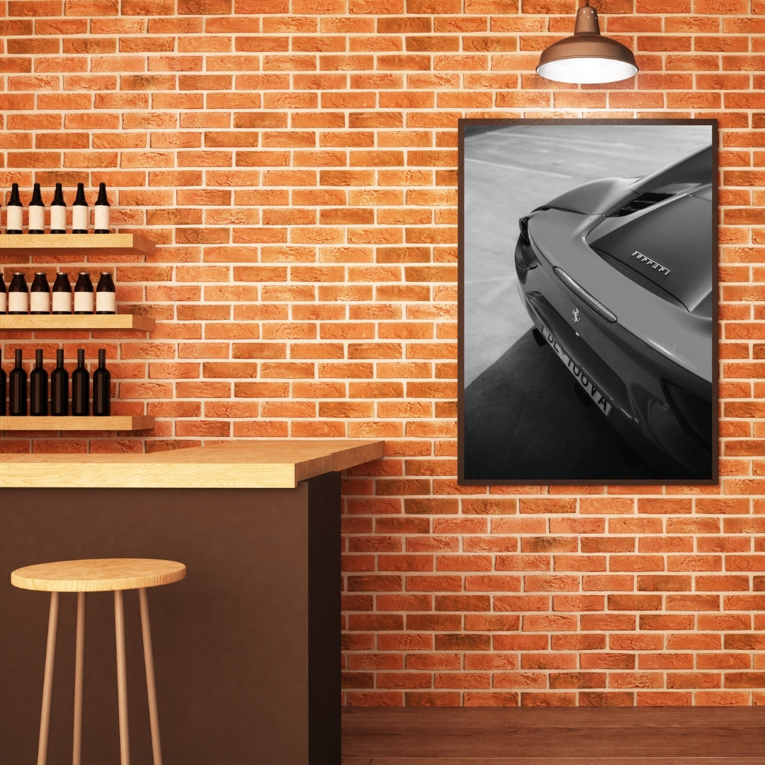 Ferrari 488 Poster