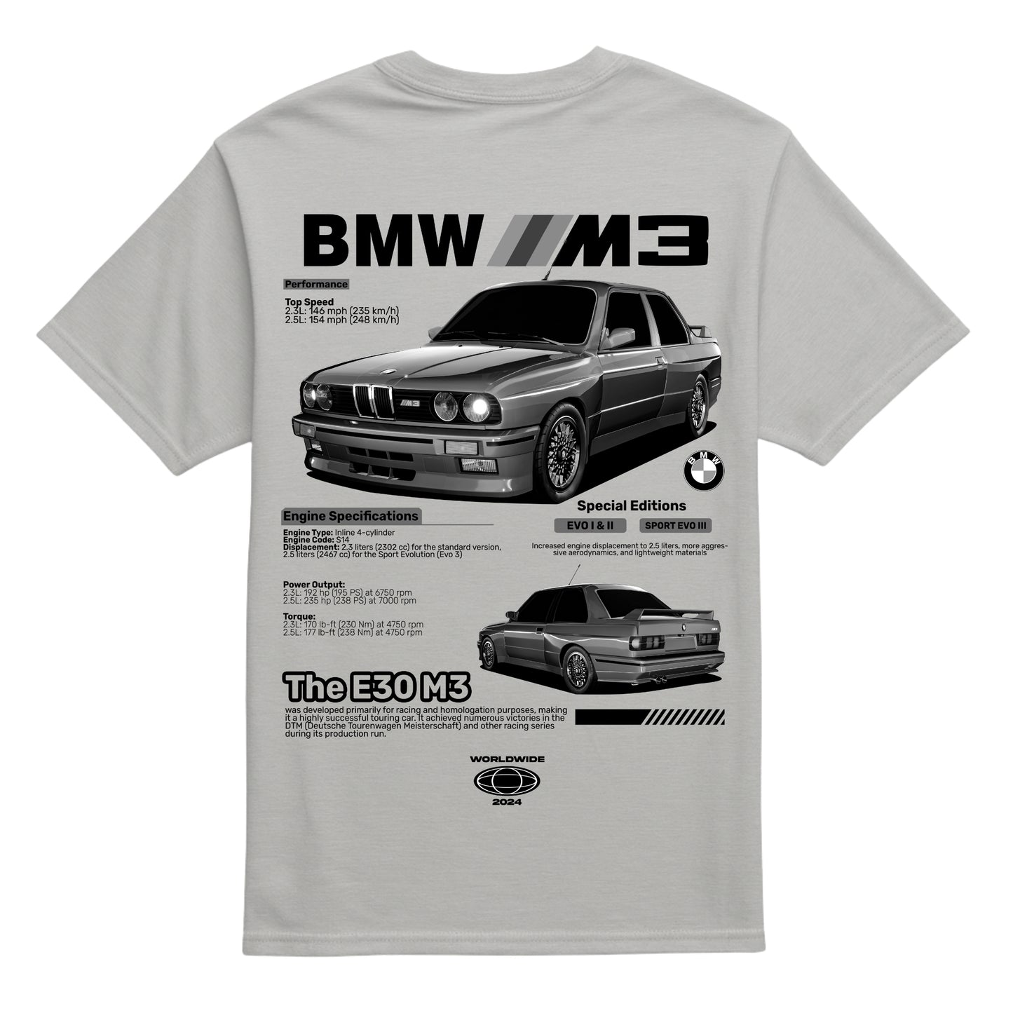 T-shirt BMW M3