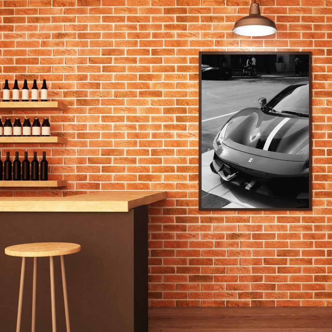 Ferrari 488 Pista Poster