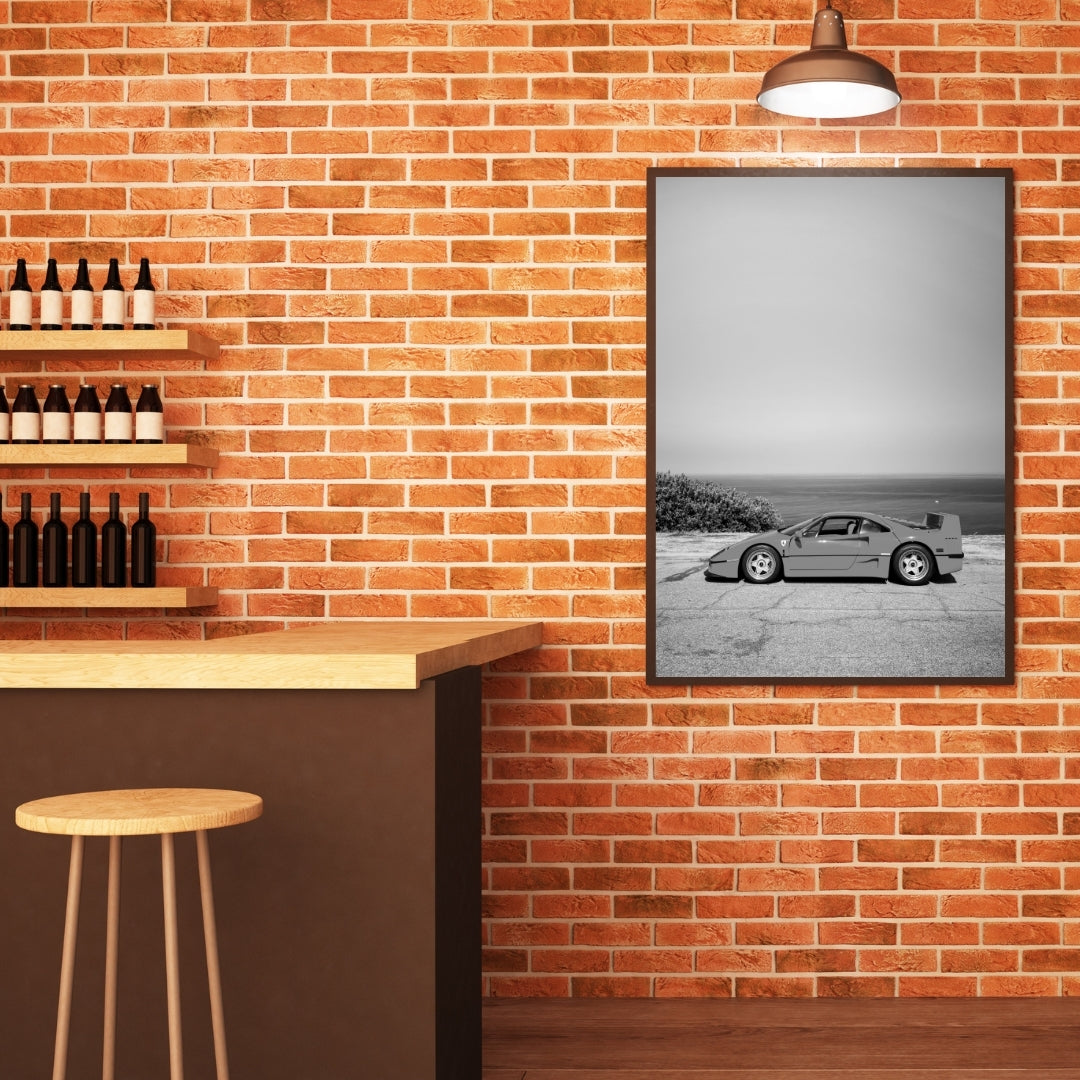 Ferrari F40 Poster